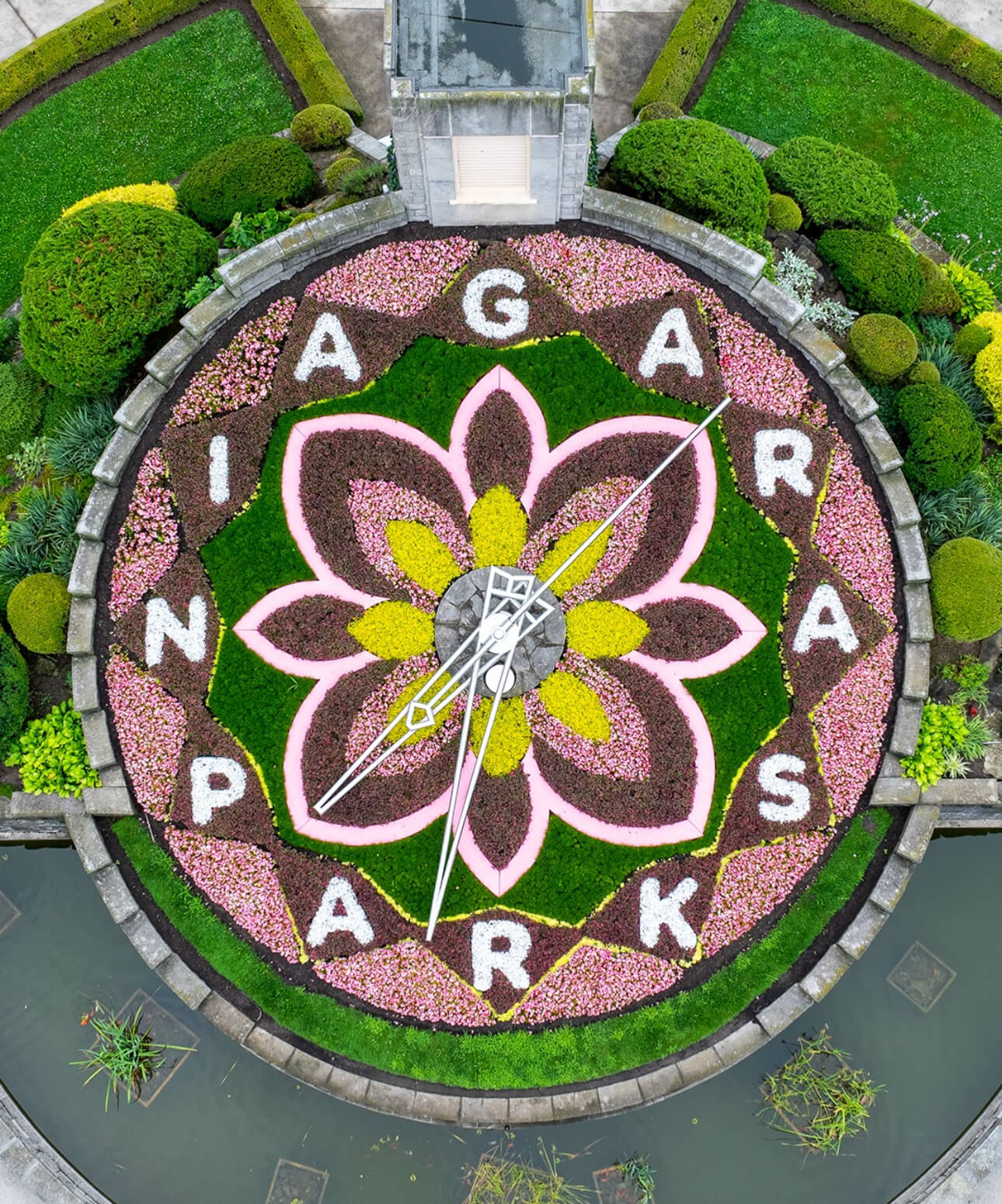 Floral clock